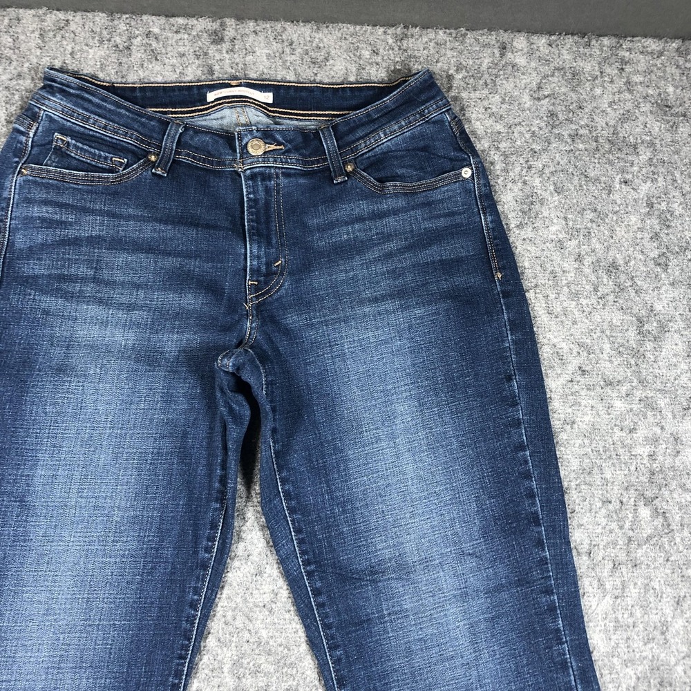 Levi's 529 Curvy Bootcut Jeans Womens 12 Blue Medium Wash Stretch Denim - Picture 4 of 16